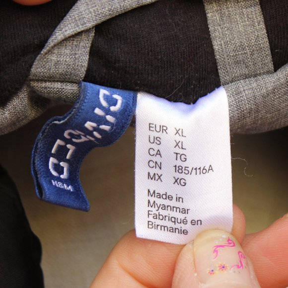 H&M Divided Gray Hooded Jacket - Picture 4 of 5